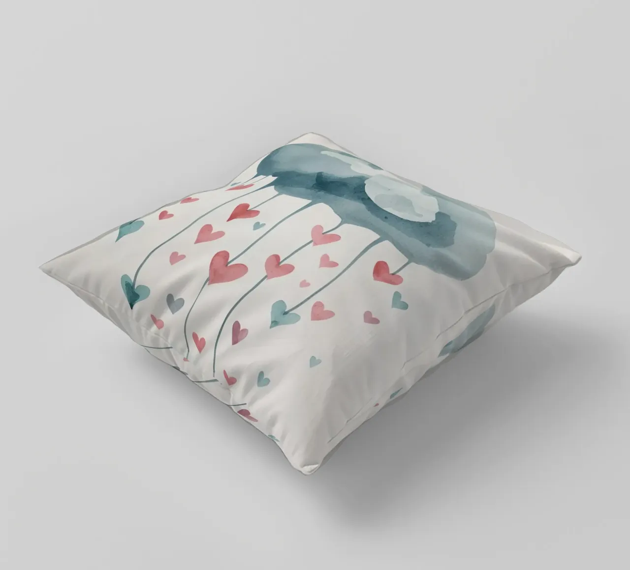 Pioggia d'amore cuscino da DesignDoodle