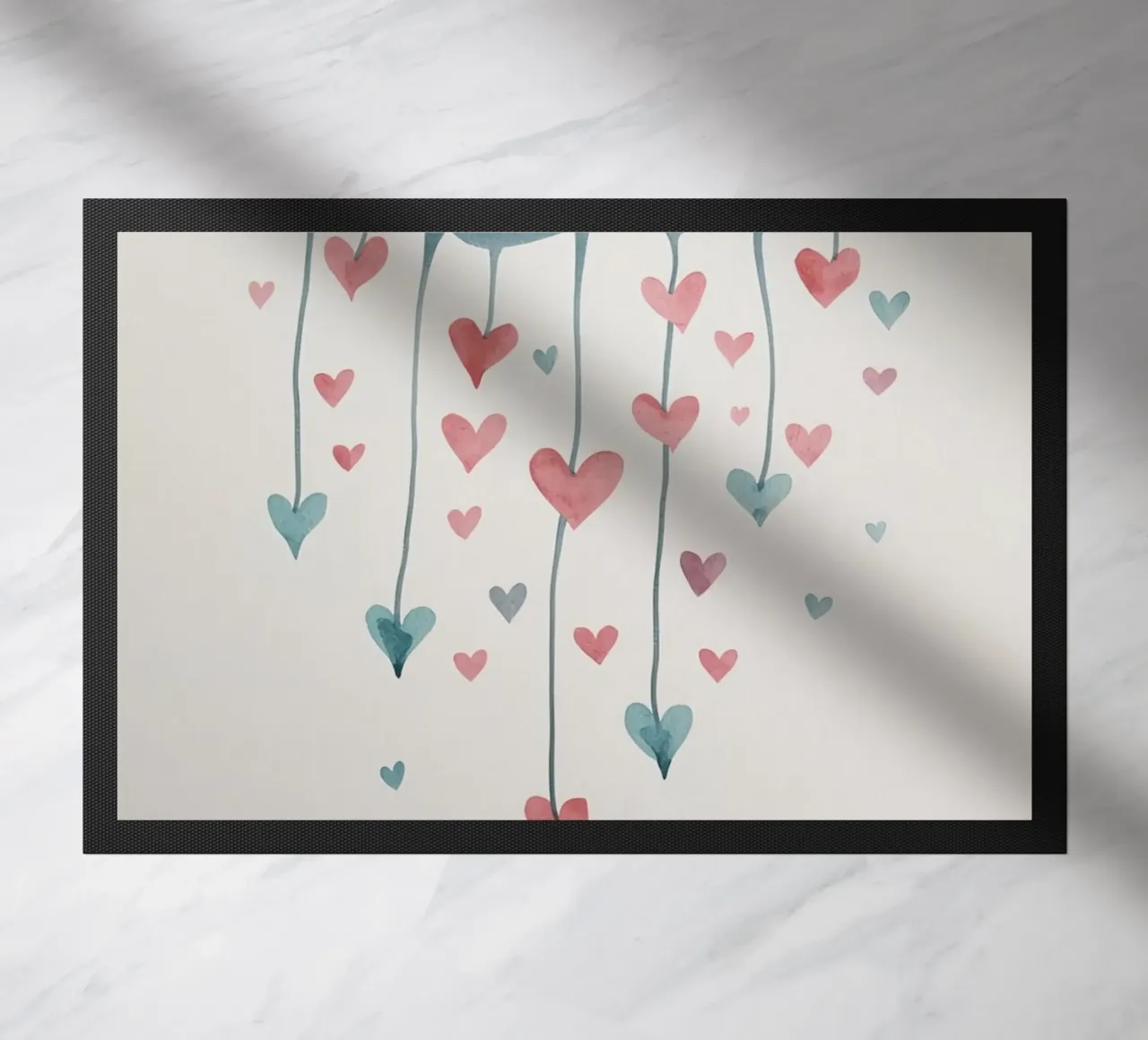 Pioggia d'amore zerbino da DesignDoodle
