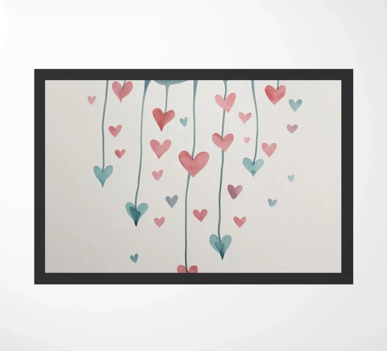 Pioggia d'amore zerbino da DesignDoodle