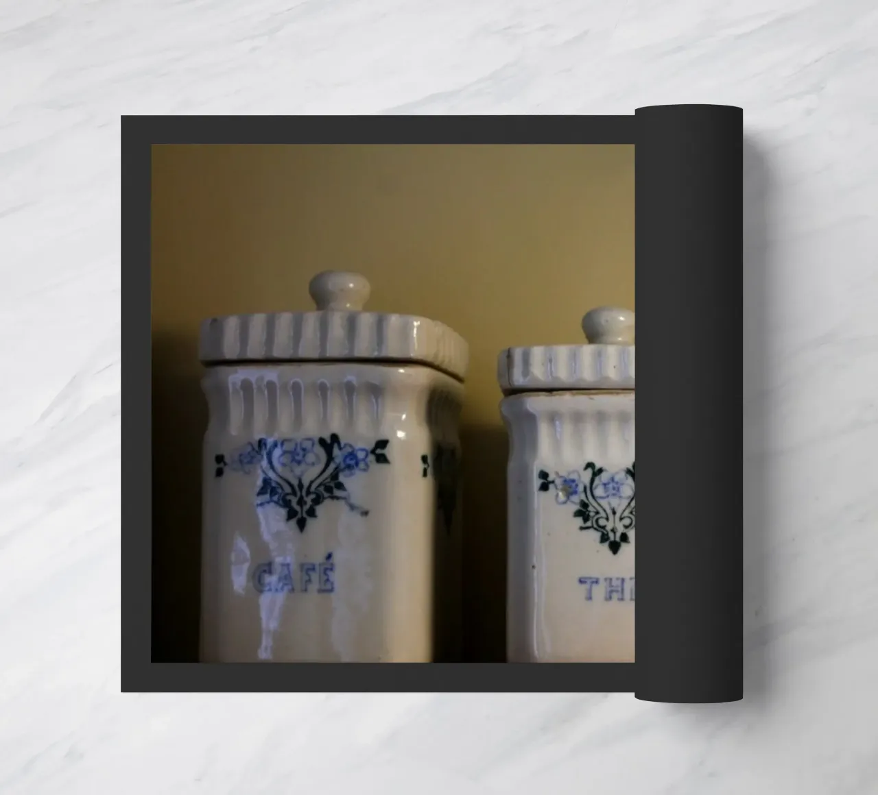 Chez Auguste deurmat van Lise Ruault