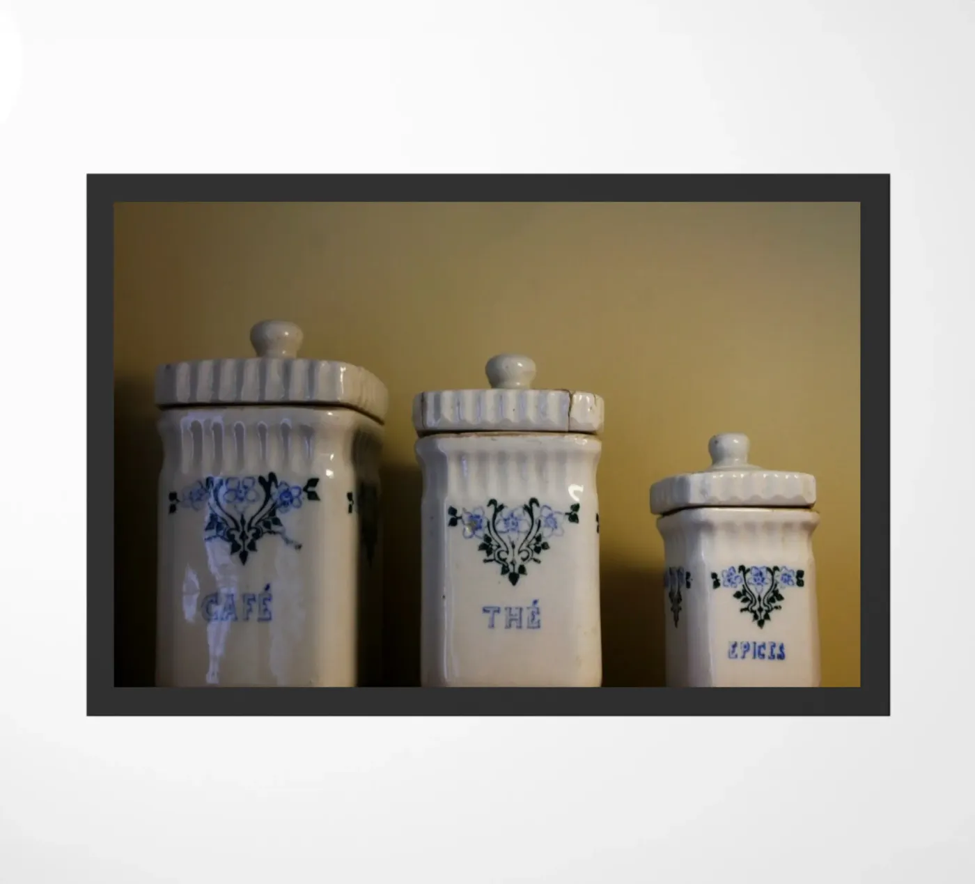 Chez Auguste deurmat van Lise Ruault