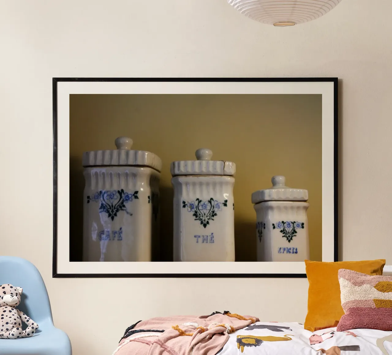 Chez Auguste poster da Lise Ruault