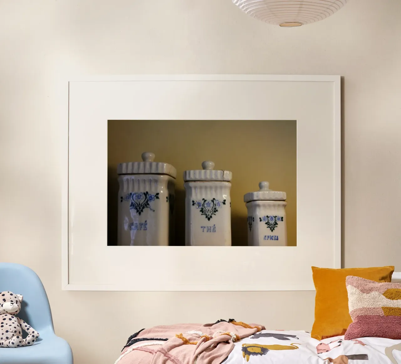 Chez Auguste poster da Lise Ruault