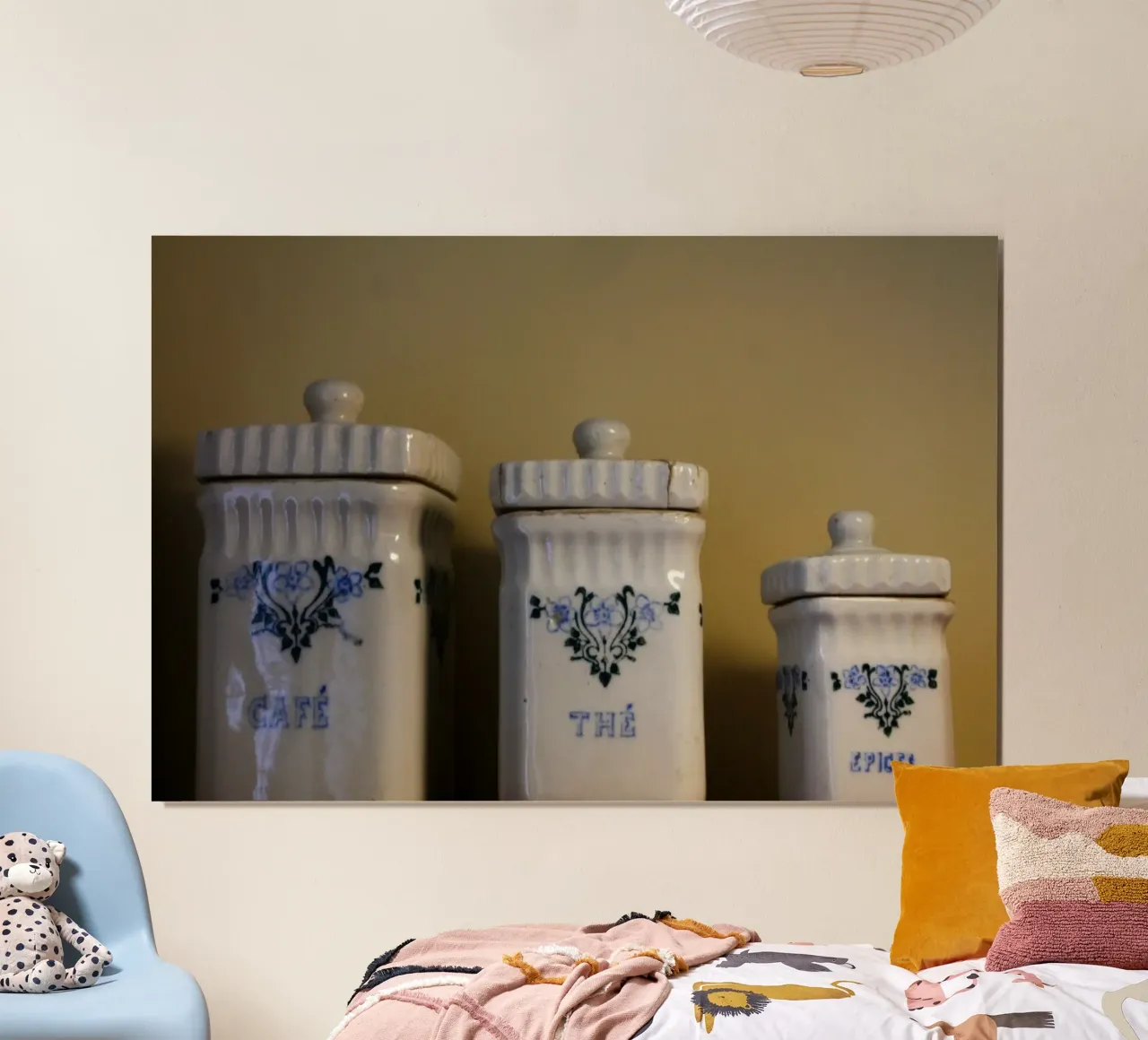 Chez Auguste poster da Lise Ruault