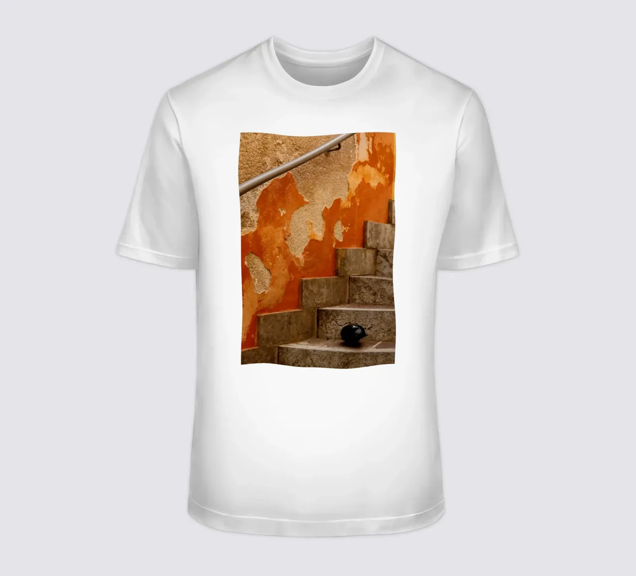 bird and red t-shirt da Lise Ruault