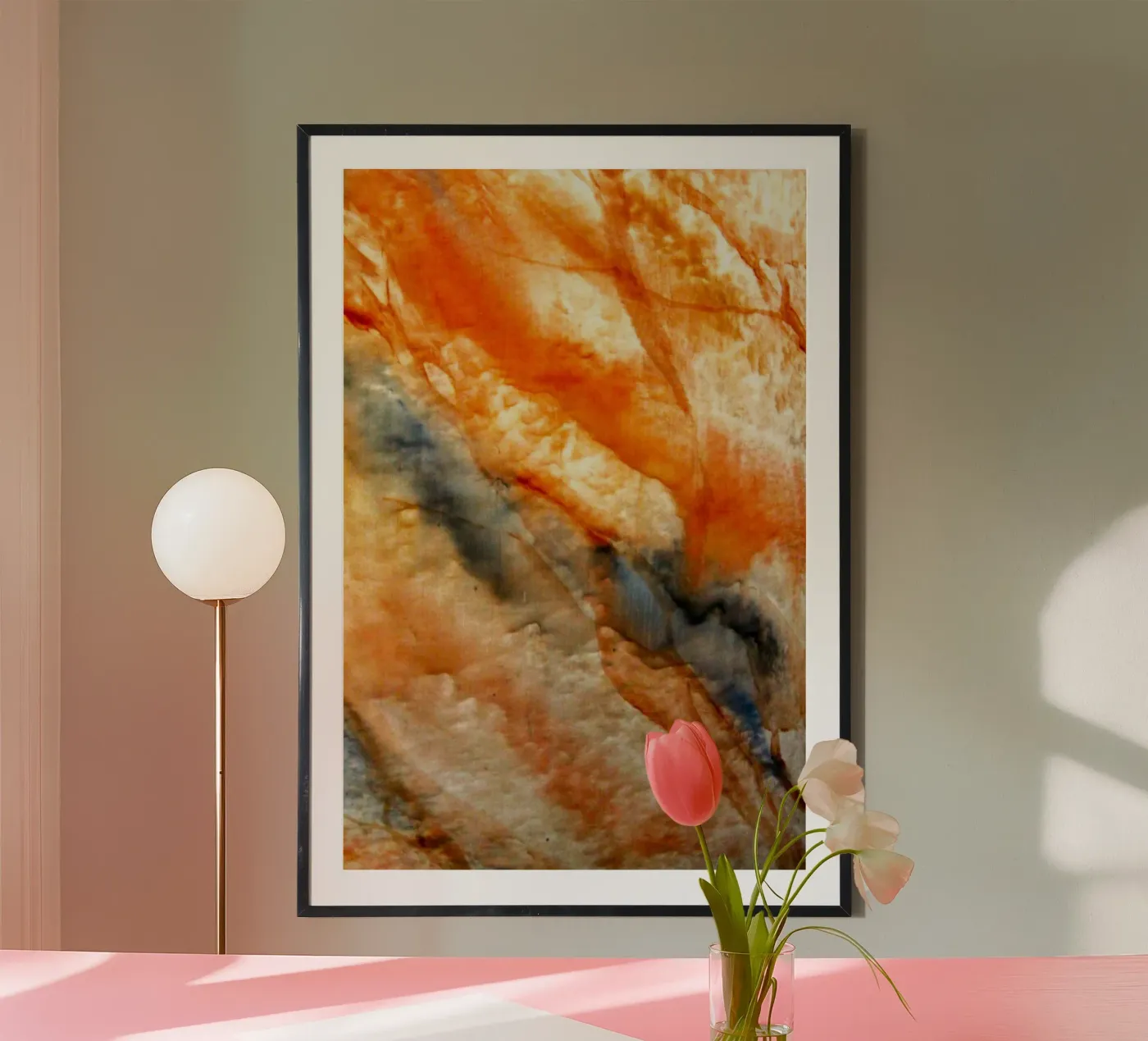 marmo rosso poster da Lise Ruault