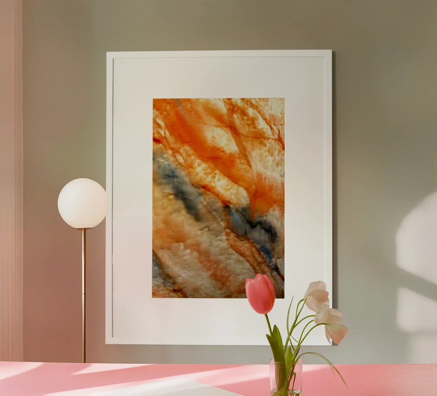 marmo rosso poster da Lise Ruault