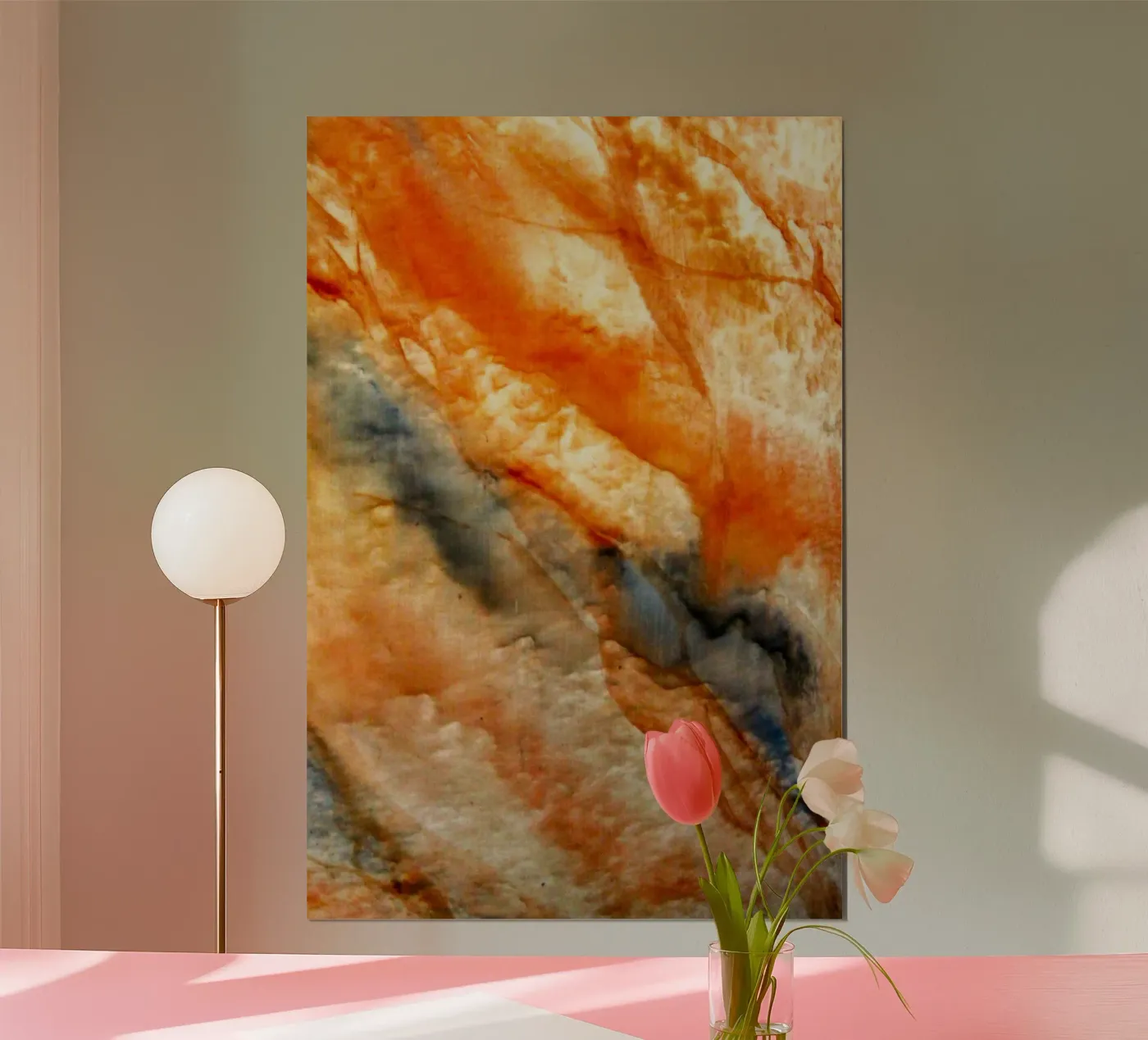 marmo rosso poster da Lise Ruault