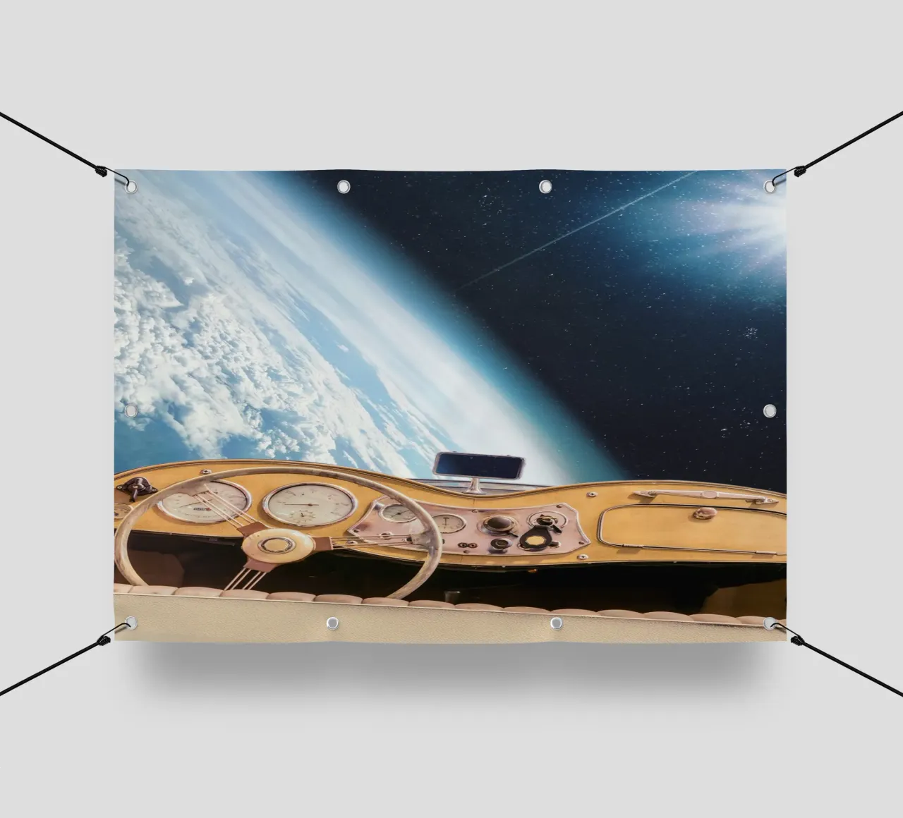 L'universo è tuo telo in pvc da Dapidoka