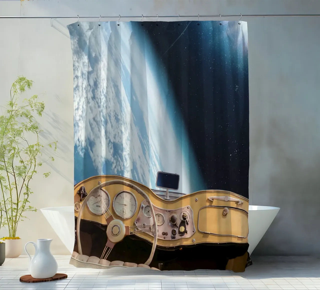 L'universo è tuo tenda da doccia da Dapidoka