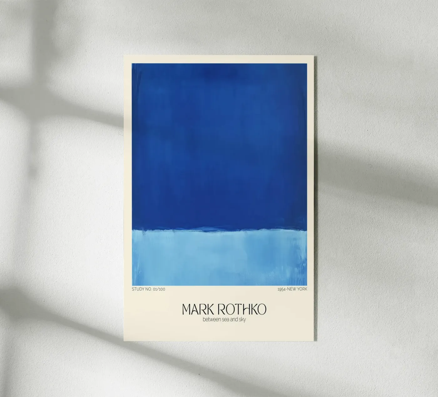 Between Sea And Sky (Mark Rothko) plexiglass da treechild