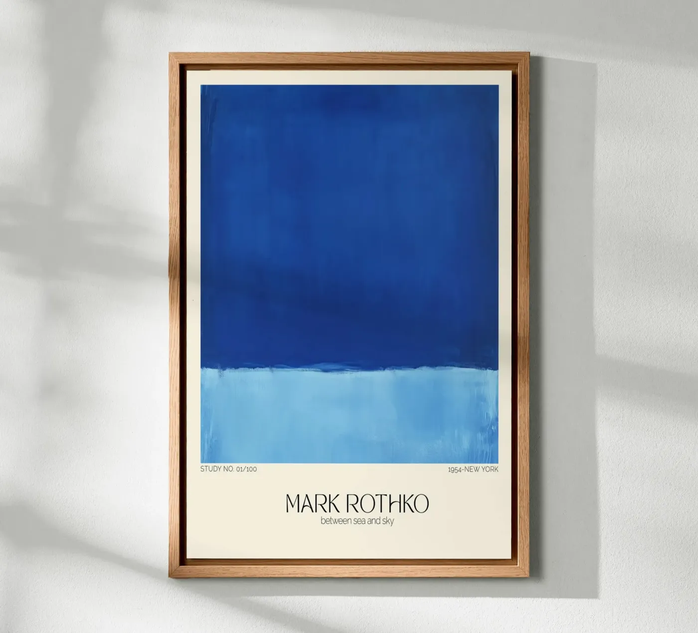 Between Sea And Sky (Mark Rothko) toile de treechild