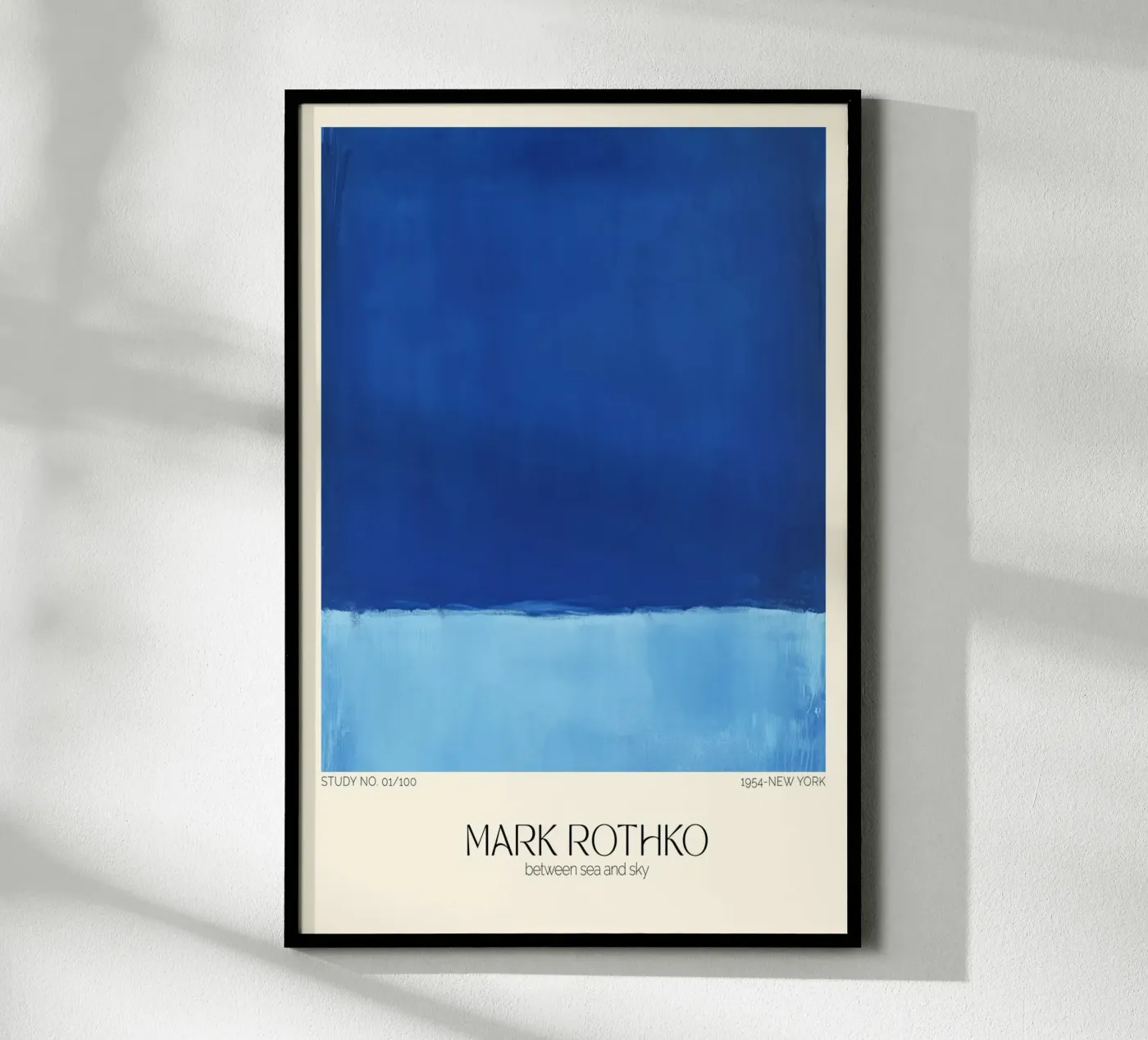Between Sea And Sky (Mark Rothko) poster van treechild
