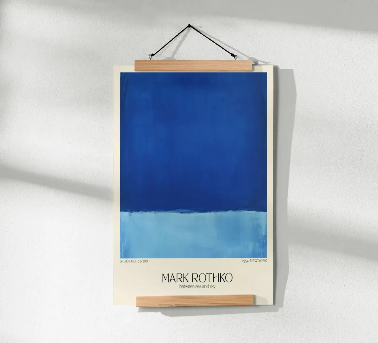Between Sea And Sky (Mark Rothko) carta hahnemühle da treechild