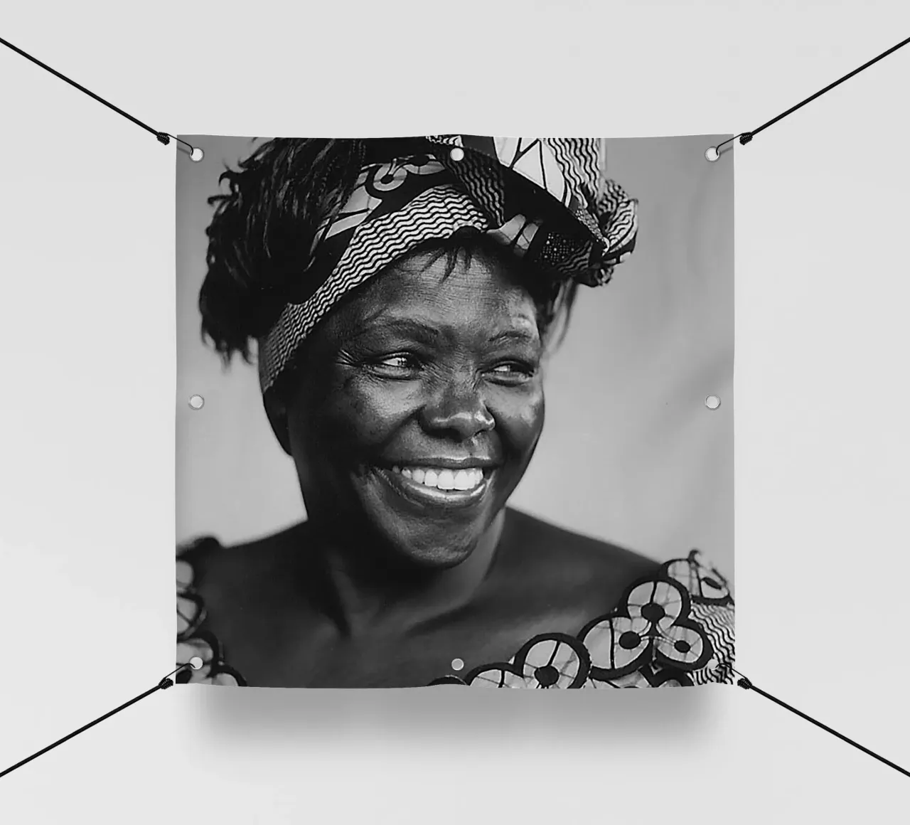 Wangari Maathai telo in pvc da tobyrmattie