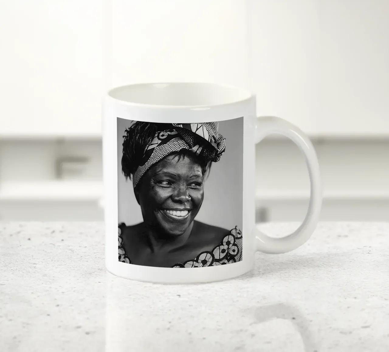 Wangari Maathai tazza in ceramica da tobyrmattie