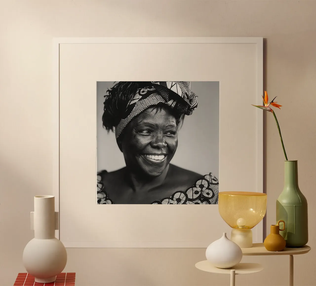Wangari Maathai carta hahnemühle da tobyrmattie