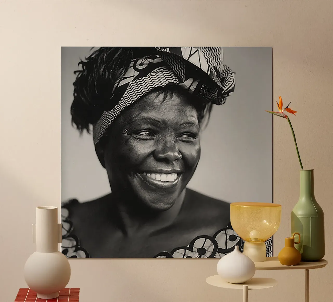 Wangari Maathai carta hahnemühle da tobyrmattie