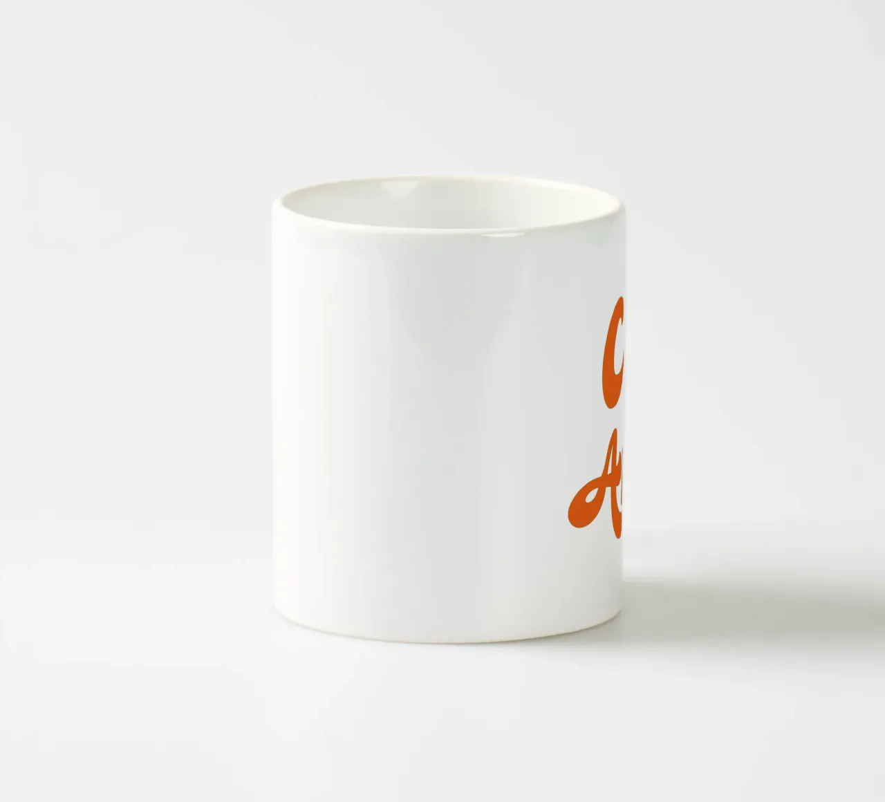 Ciao Amore rosso retro - italienisch verspielt tazza in ceramica da studio scusi