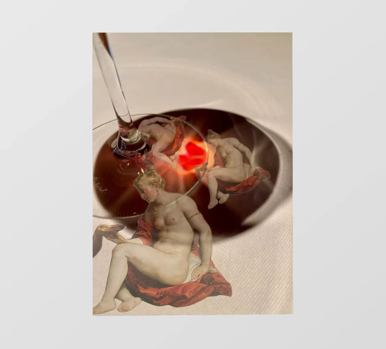 Wine fotobehang van dekonstruktiv