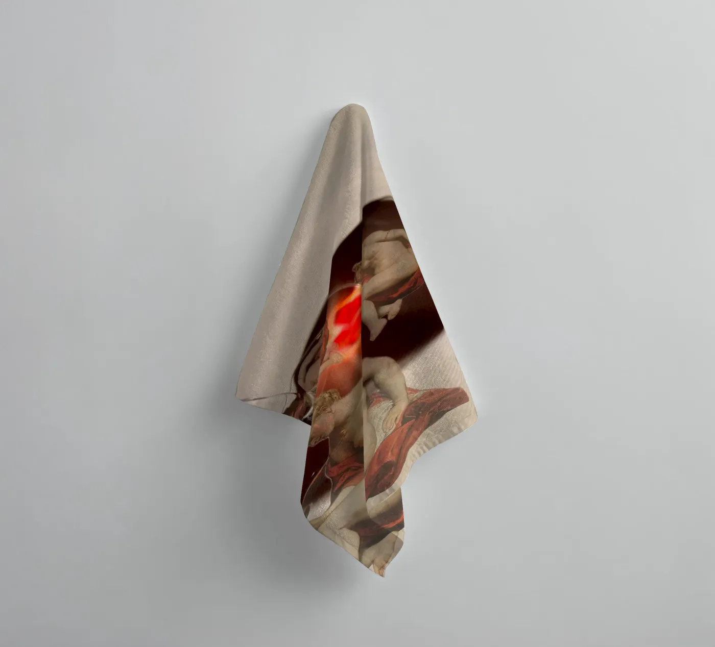 Wine badhanddoek van dekonstruktiv