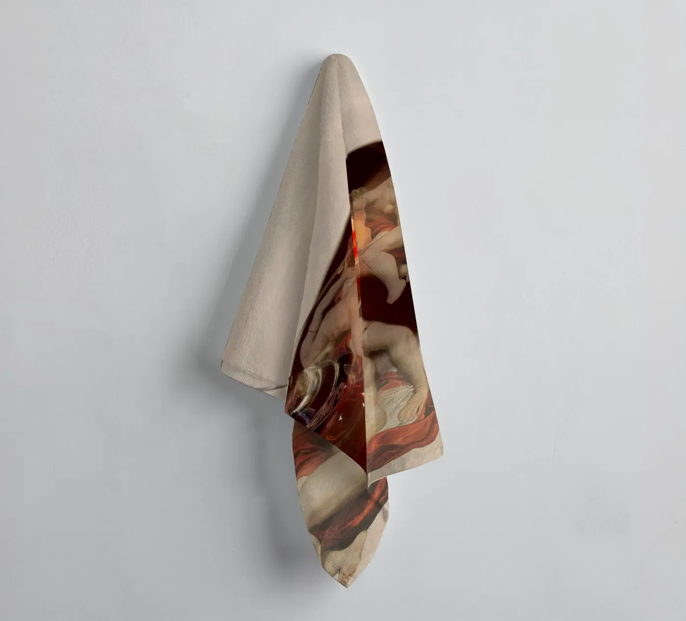 Wine badhanddoek van dekonstruktiv