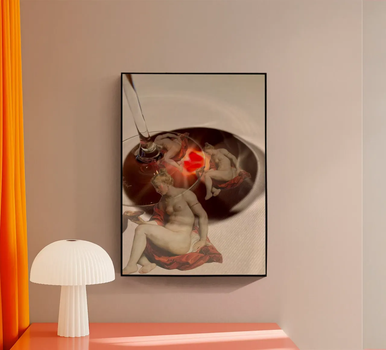 Vino plexiglass da dekonstruktiv