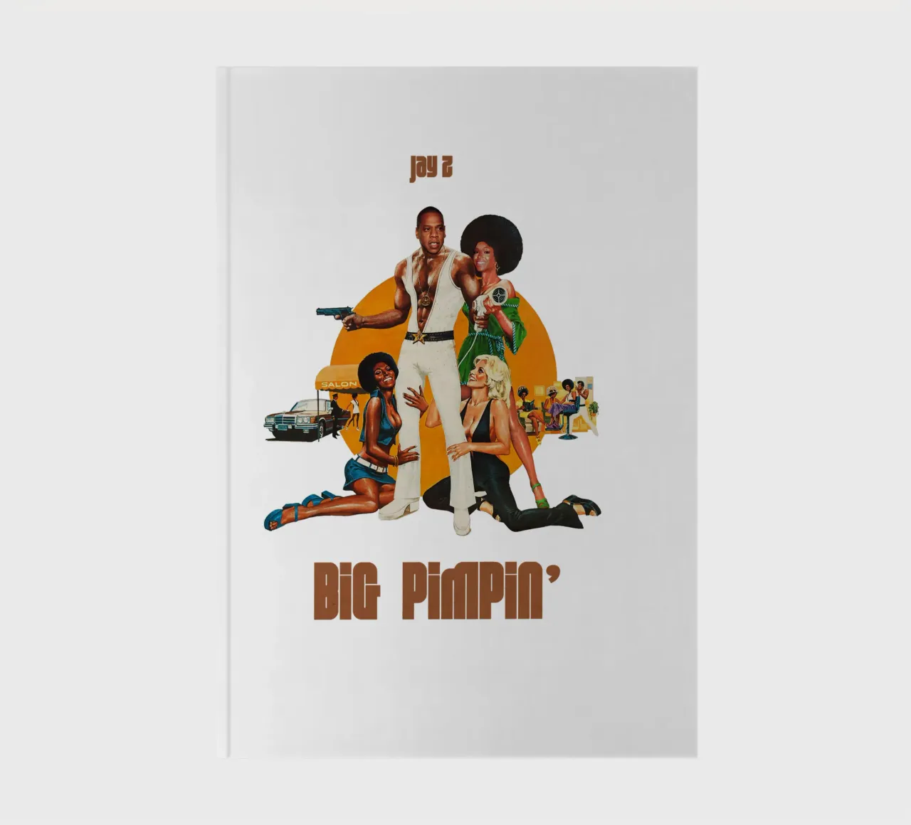 Big Pimpin notebook by Ads Libitum