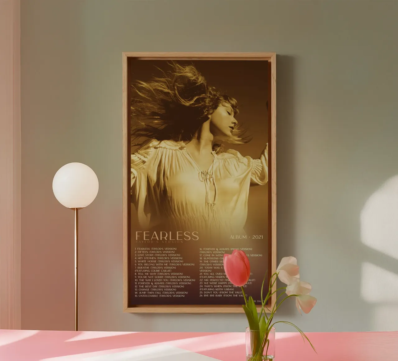 Taylor Swift Fearless canvas by Kuromi Dancuks