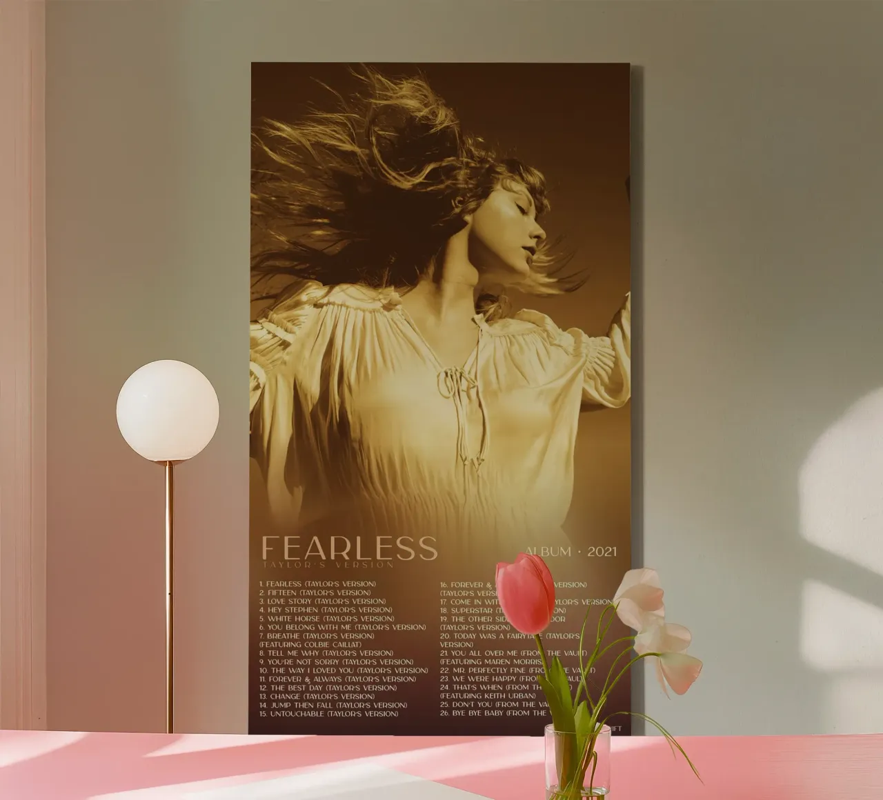 Taylor Swift Fearless canvas by Kuromi Dancuks