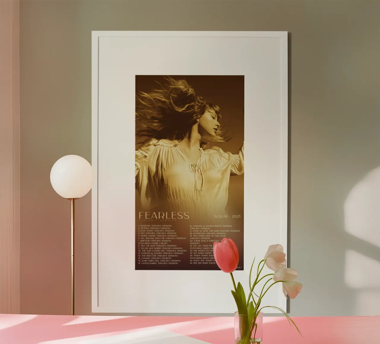 Taylor Swift Fearless Hahnemühle von Kuromi Dancuks