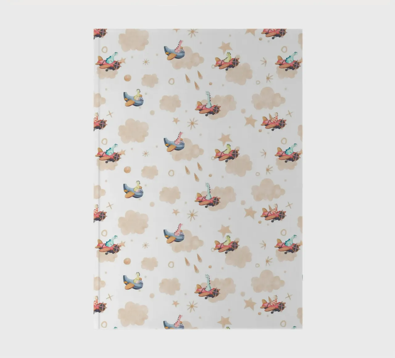 Dinosaur children pattern notebook by The joy of home