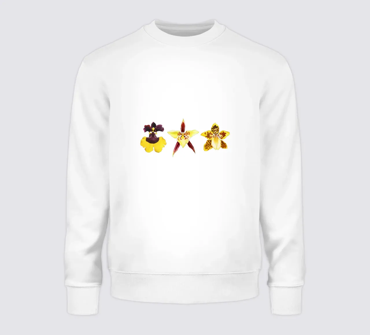 3 Orchidee felpa da youdesignme