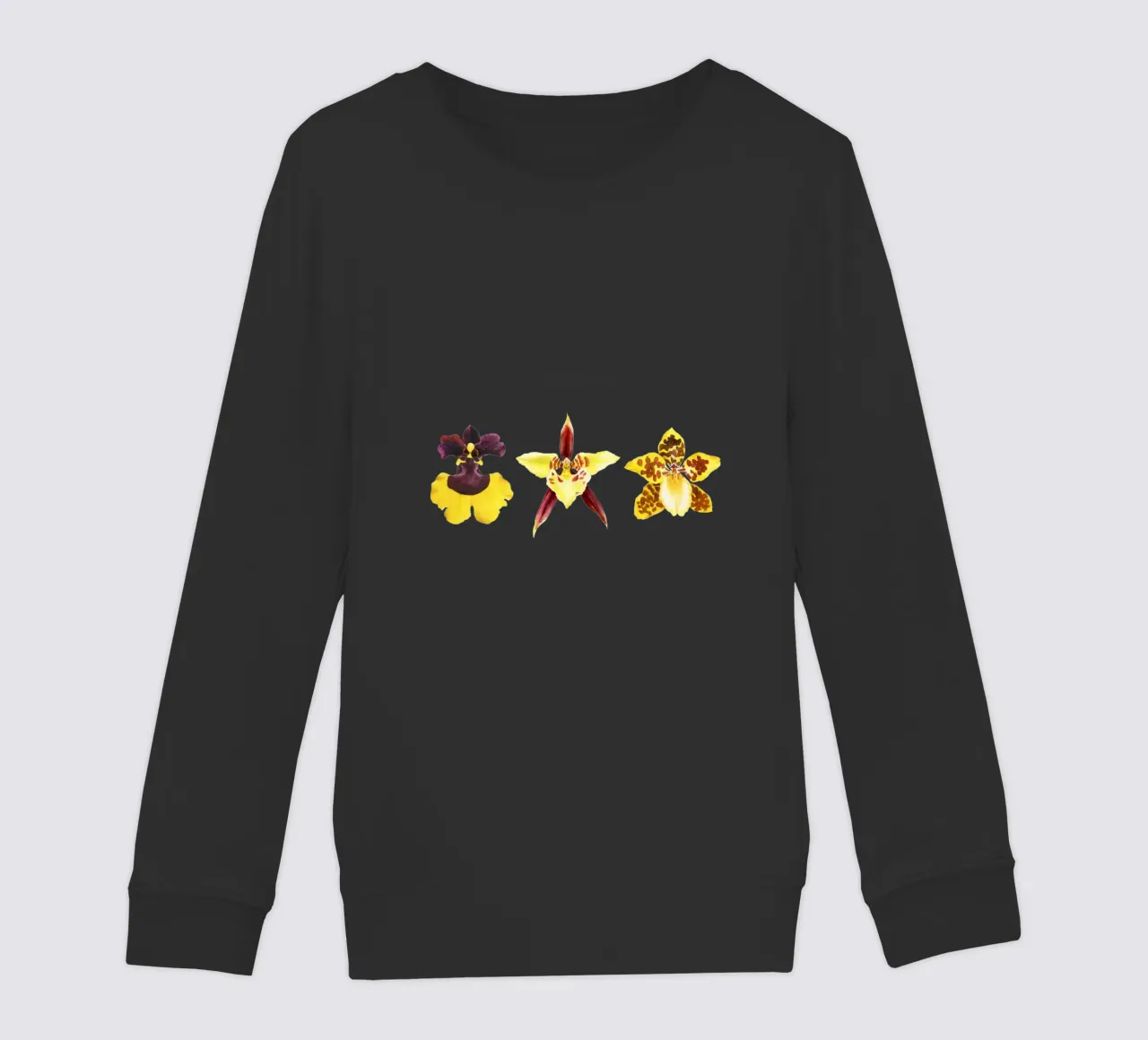 3 Orchidee felpa bambino da youdesignme