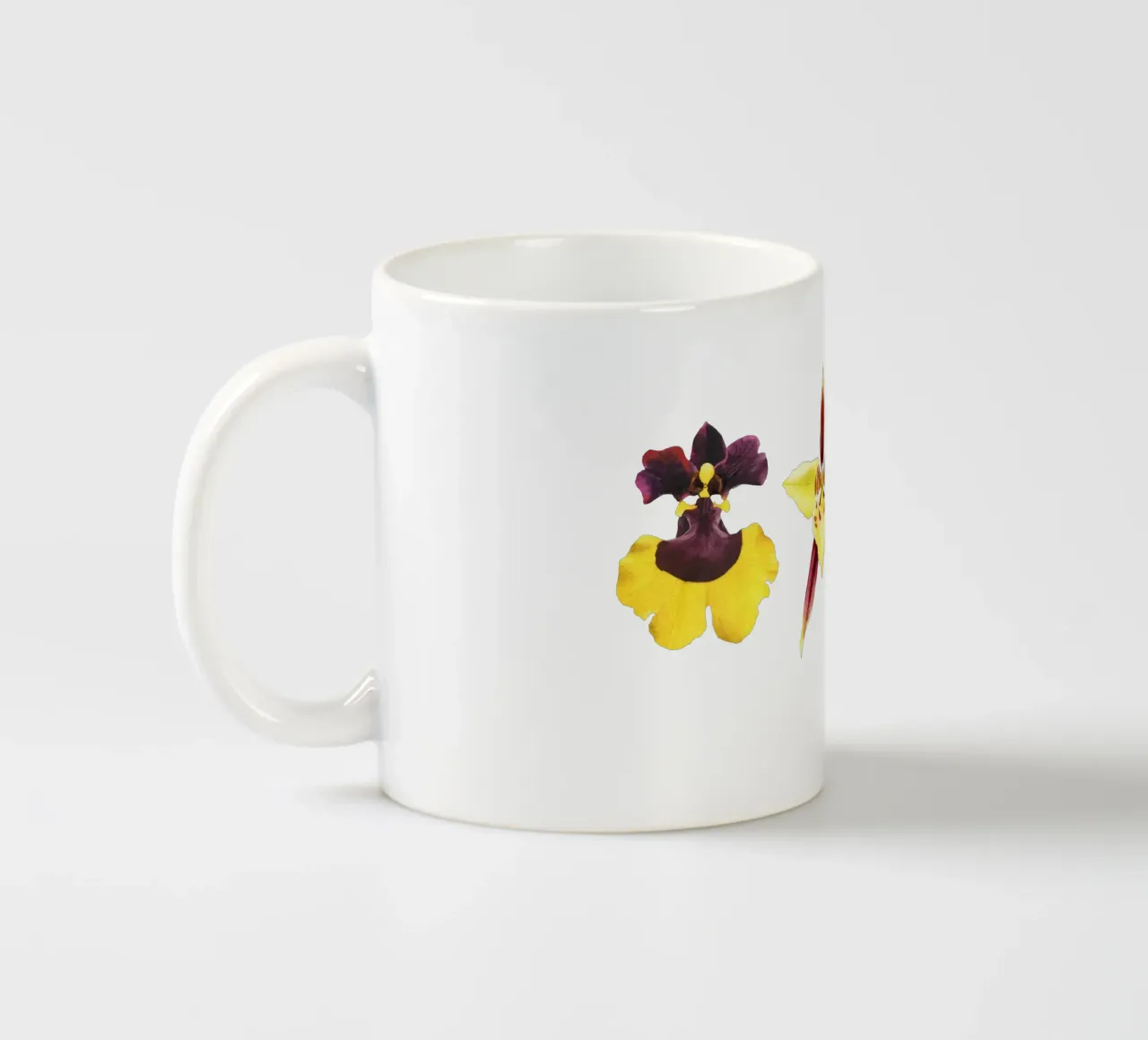 3 Orchidee tazza in ceramica da youdesignme