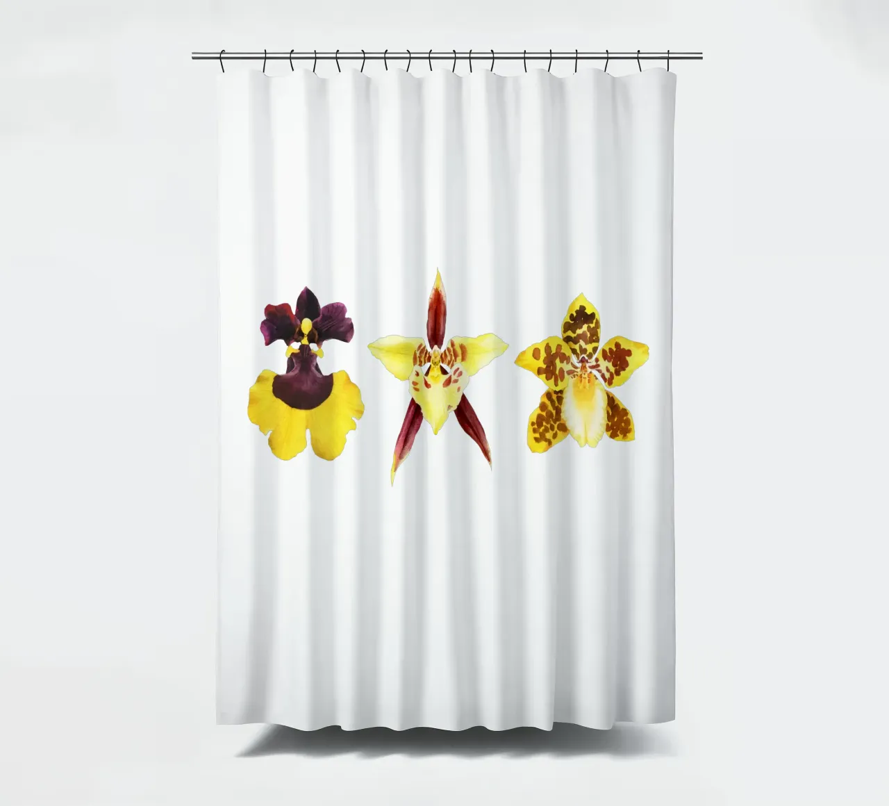 3 Orchidee tenda da doccia da youdesignme