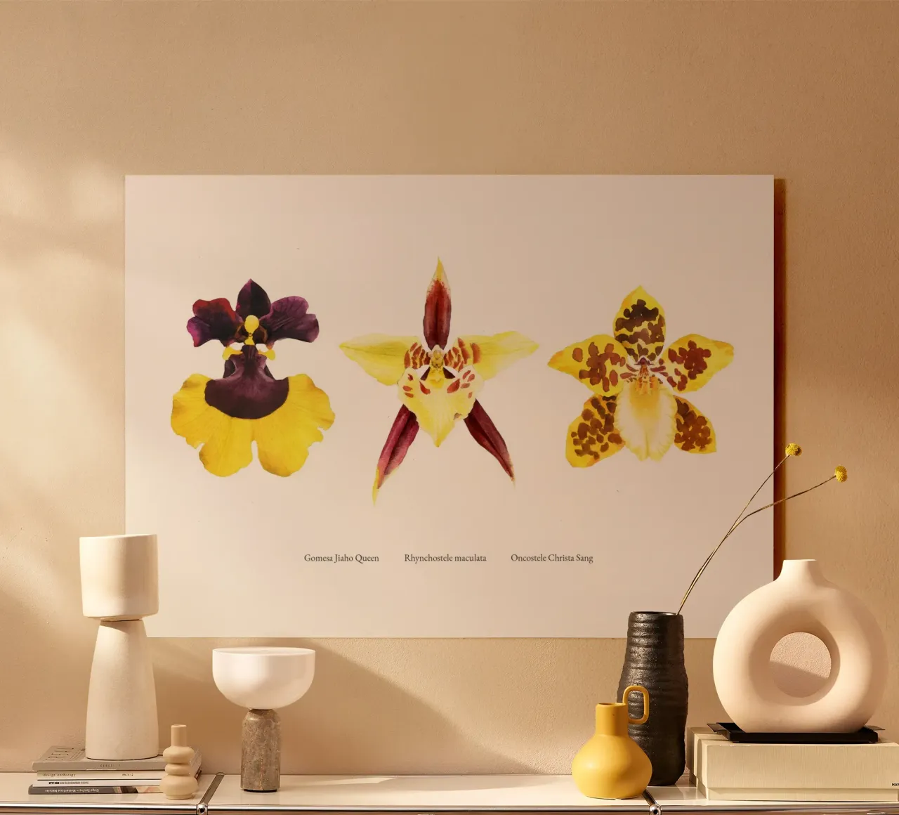 3 Orchidee plexiglass da youdesignme