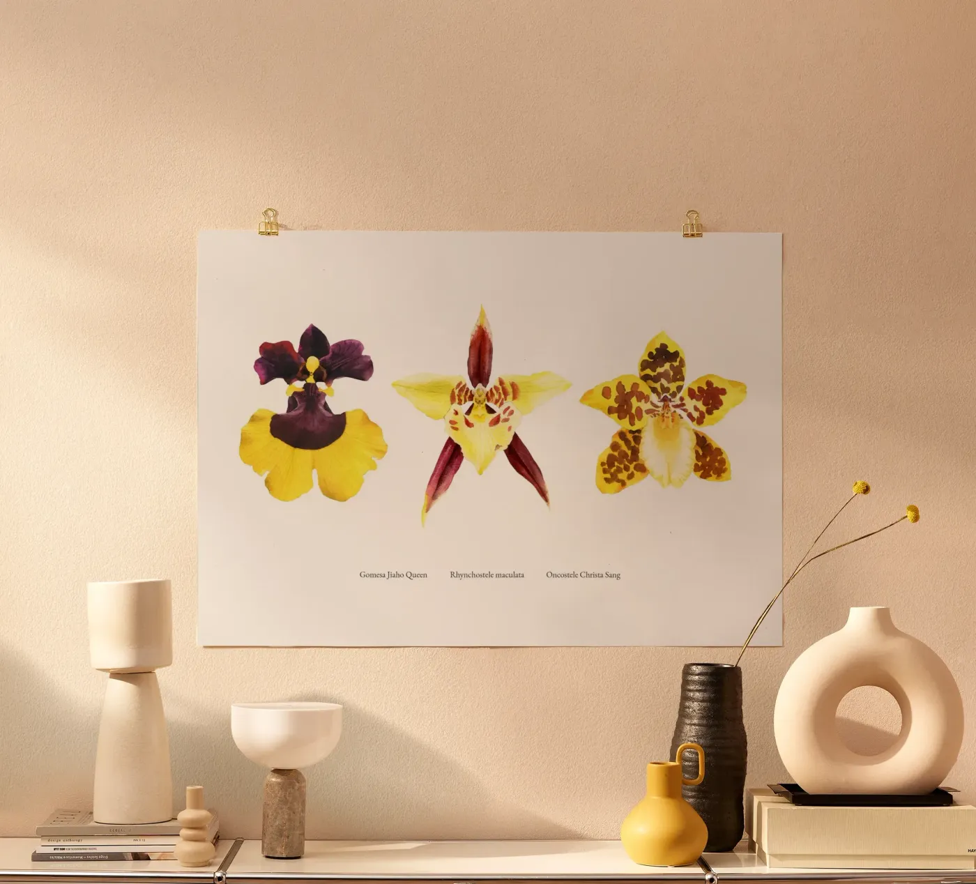 3 Orchids poster by youdesignme