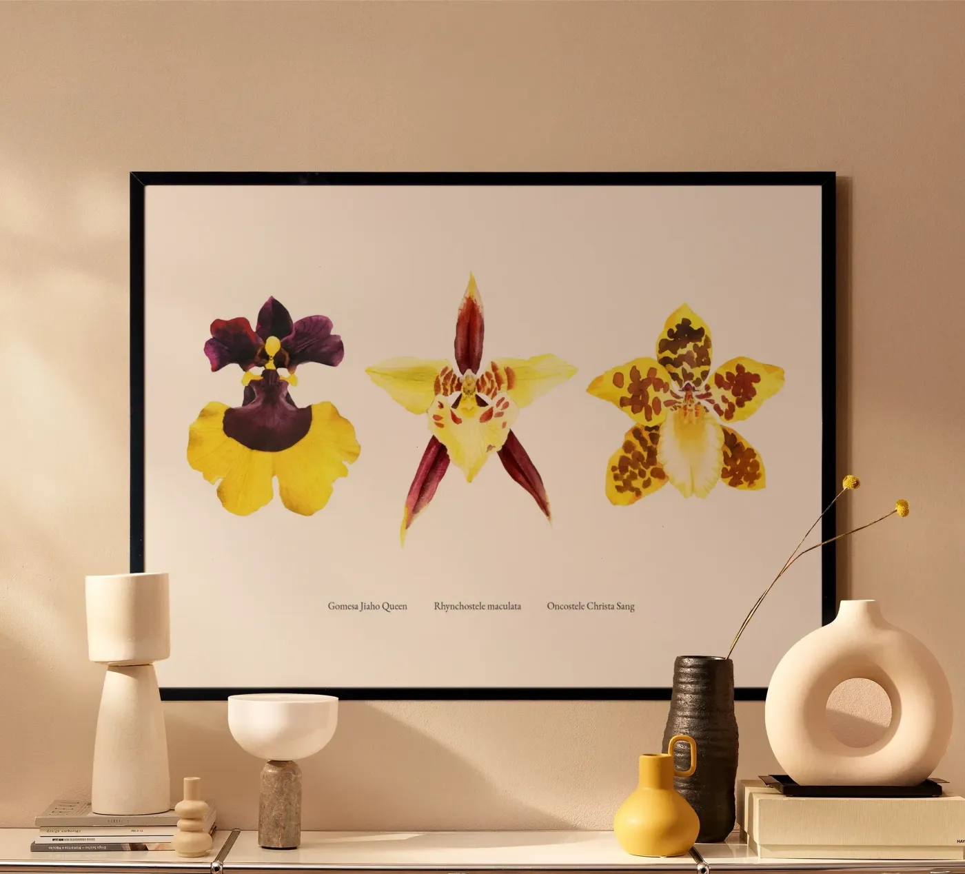 3 Orchids poster by youdesignme