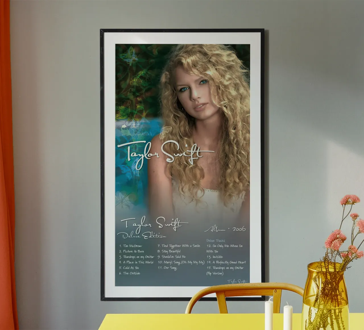 Taylor Swift Deluxe Edition poster da Kuromi Dancuks