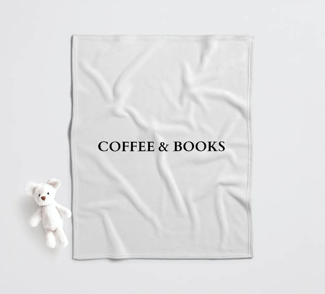 Caffè e libri coperta in pile da RB-Quotes