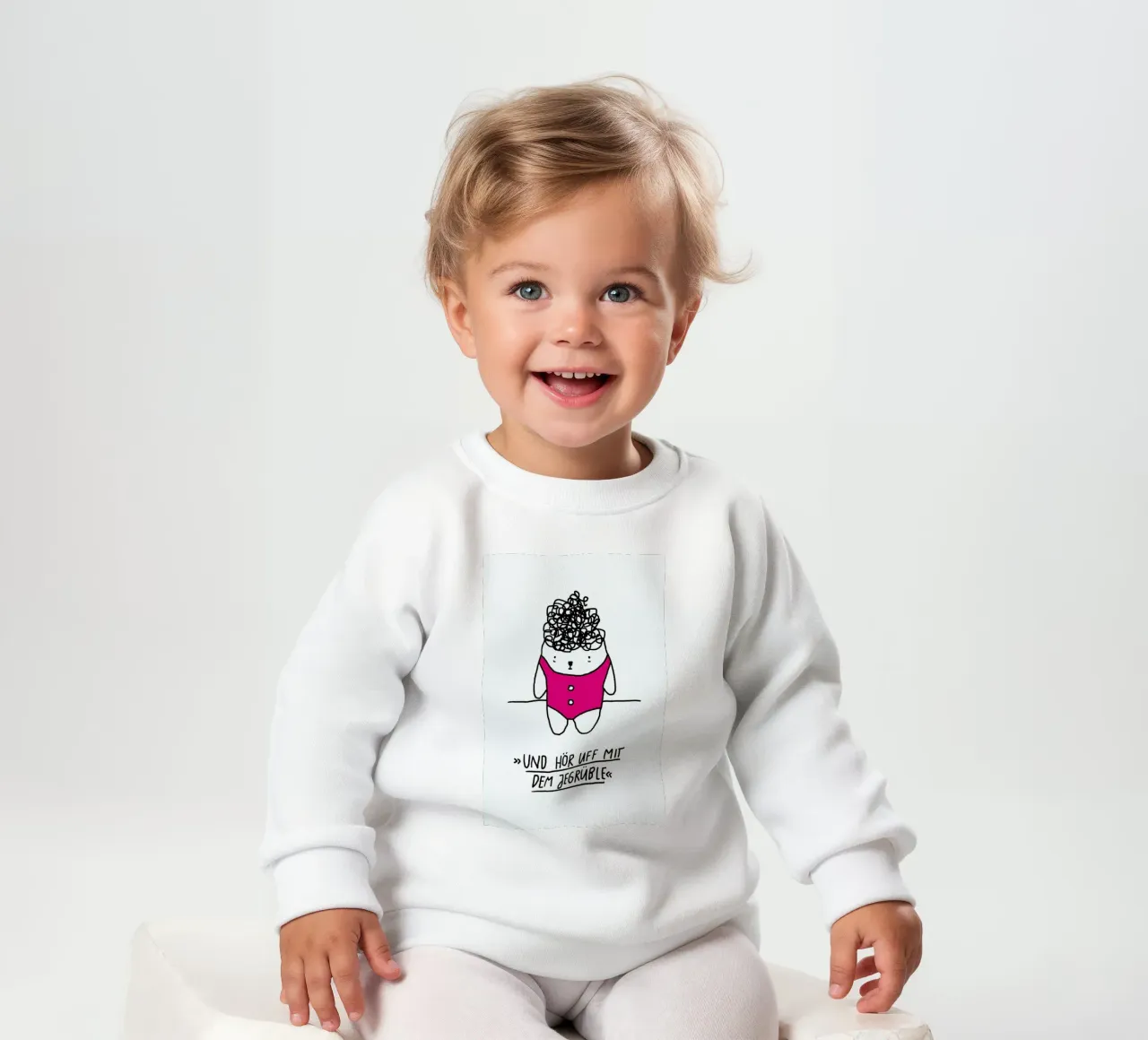 Jegrüble felpa neonato da Herzette