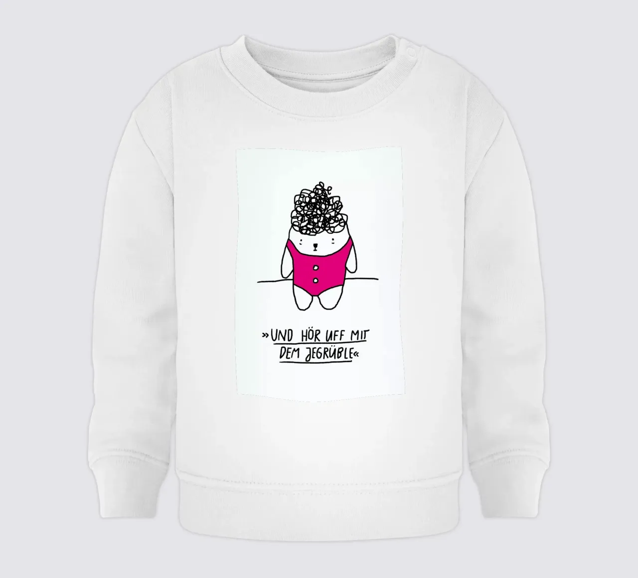 Jegrüble felpa neonato da Herzette