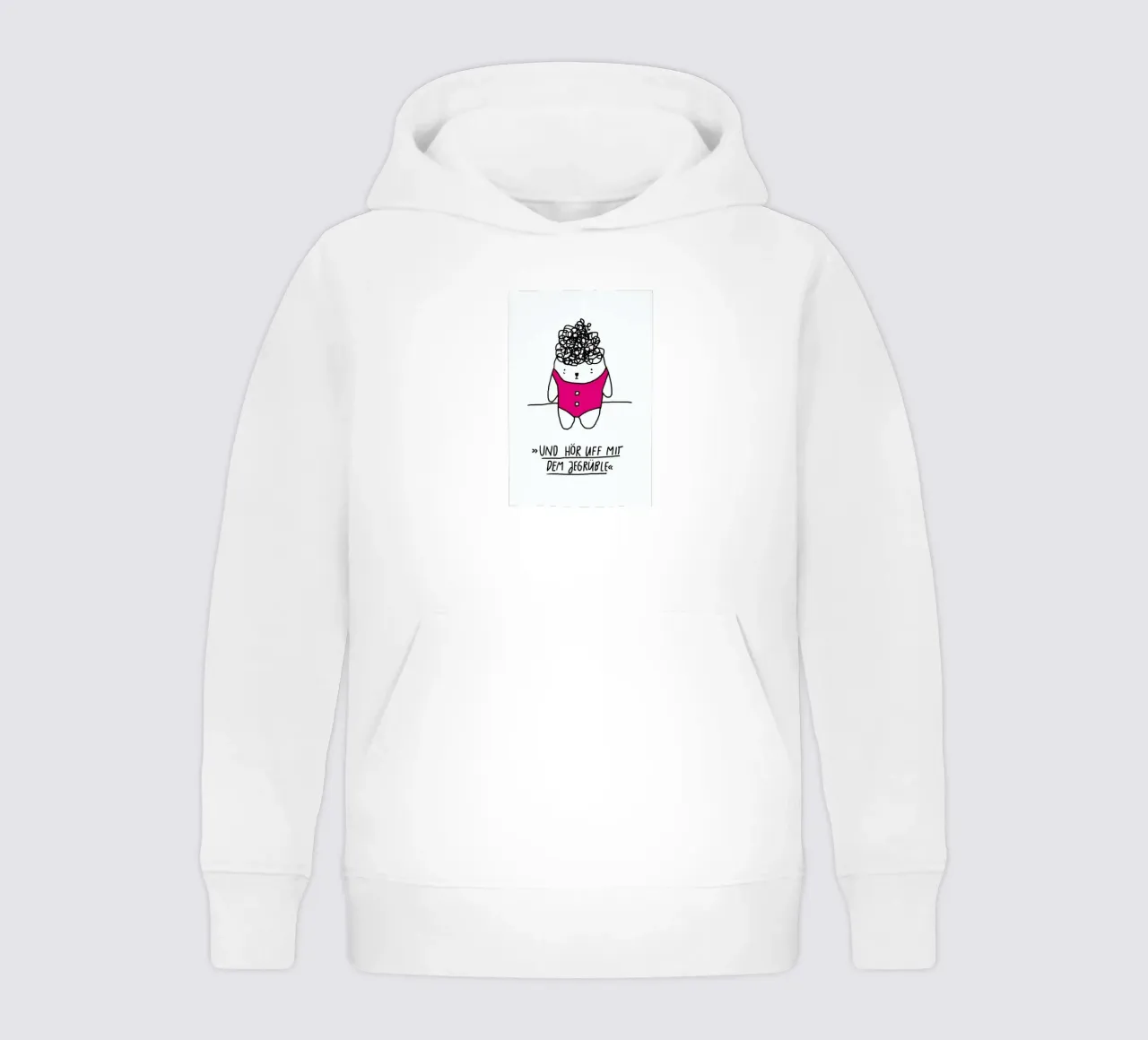 Jegrüble felpa bambino con cappuccio da Herzette