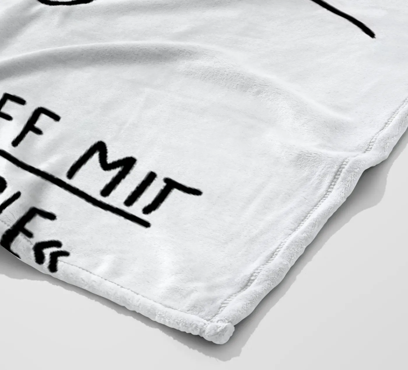 Jegrüble fleecedeken van Herzette