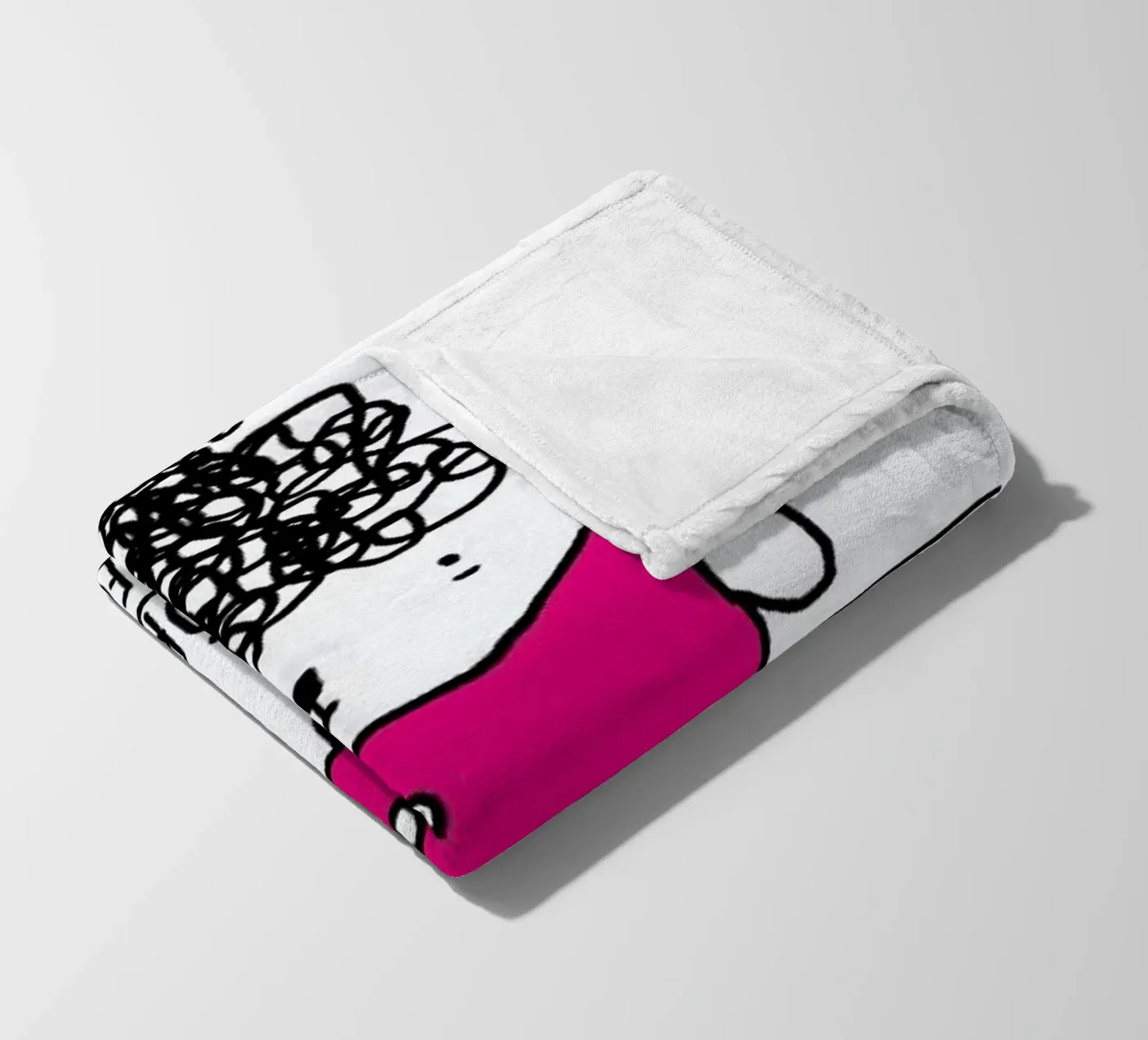 Jegrüble fleecedeken van Herzette