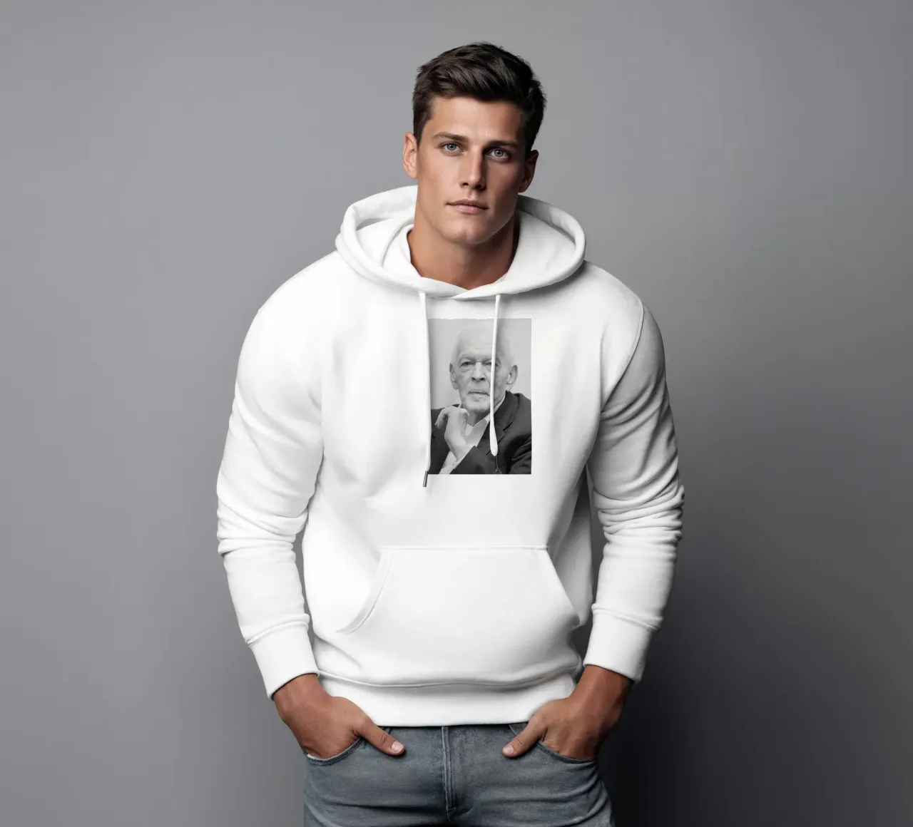 Gene Sharp sudadera con capucha de tobyrmattie