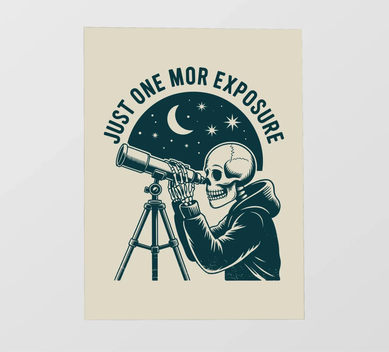 Squelette astronome - Solo un'altra esposizione pellicola backlit da Plain Thoughts