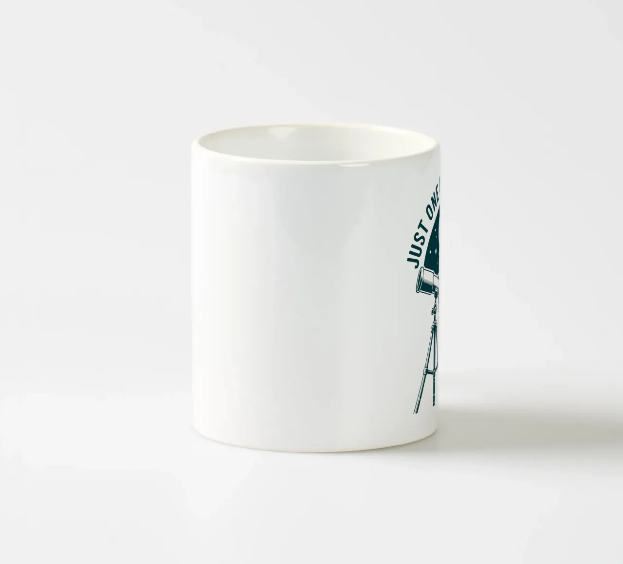 Squelette astronome - Solo un'altra esposizione tazza in ceramica da Plain Thoughts