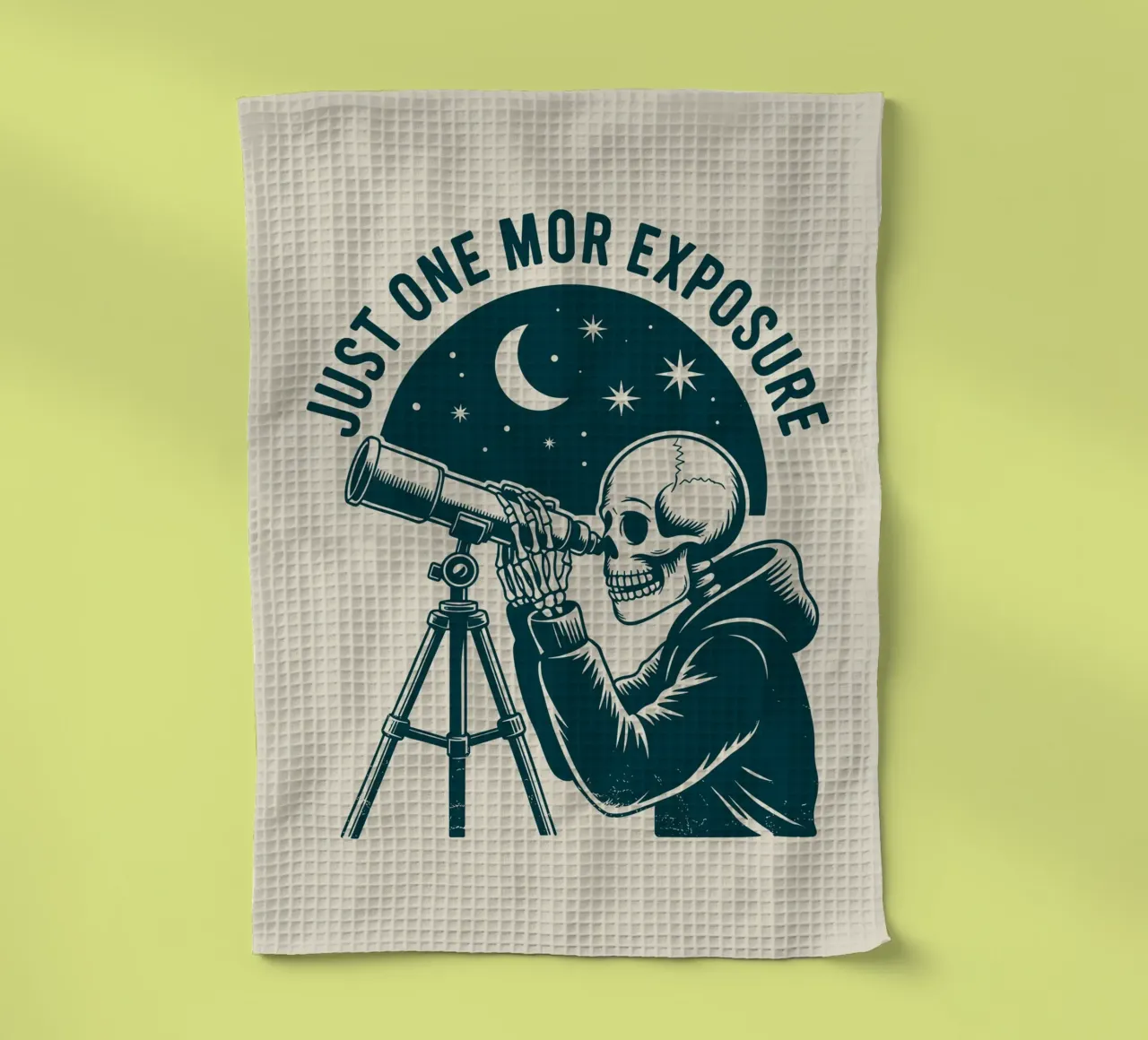 Squelette astronome - Une exposition de plus torchon de Plain Thoughts